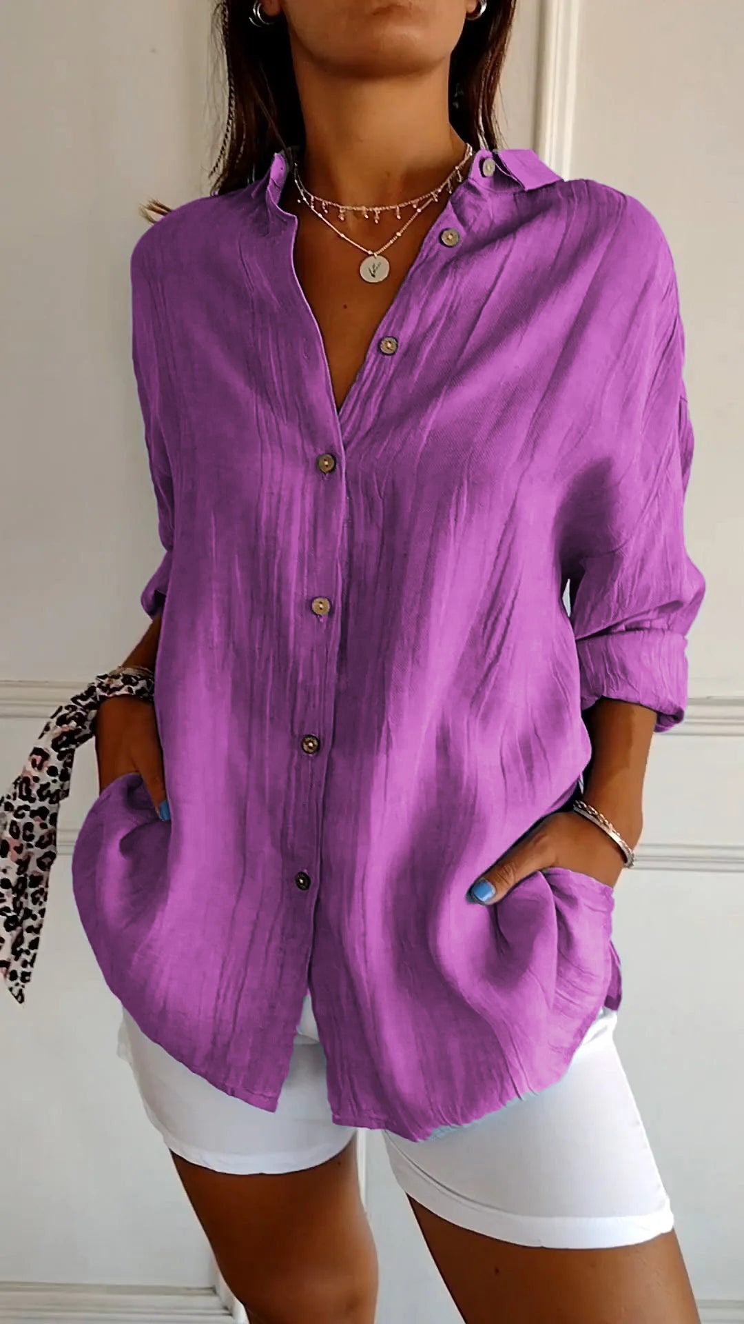 Mae | Elegant Blouse - Premium  from Dore Londen -   Shop now at Dore London