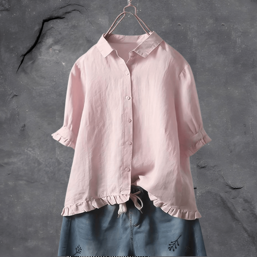 Lola | Elegant Blouse - Premium  from Dore London -   Shop now at Dore London
