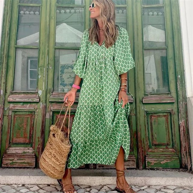 Xandra™ | Boho Dress - Premium from Dore Londen - Shop now at Dore London