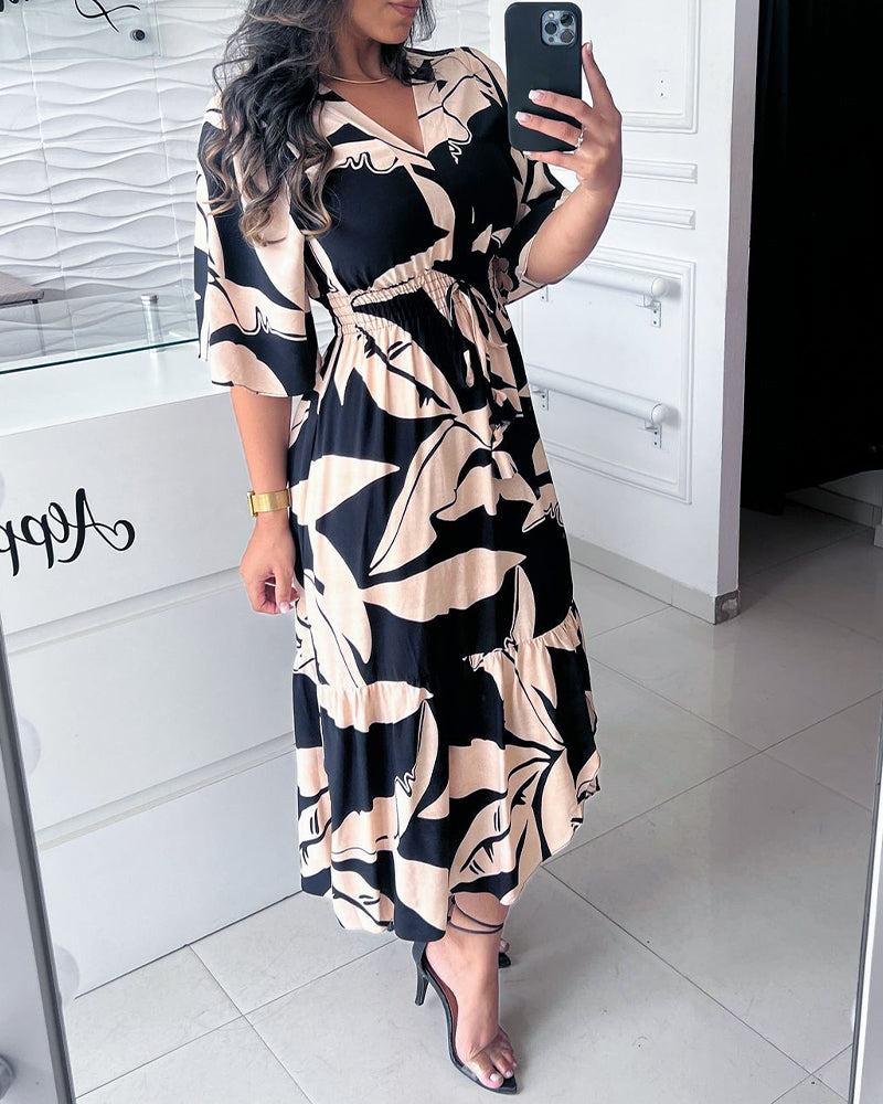 Faye | Must Have Dress With Print - Premium Dresses from Get Dore - Shop now at Get Dore