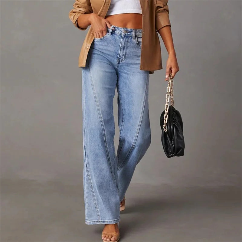 Mayline | Elegant Flared Jeans - Premium Pants from Get Dore - Shop now at Get Dore