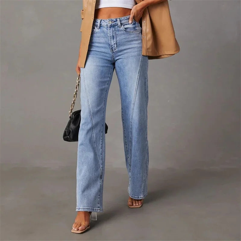 Mayline | Elegant Flared Jeans - Premium Pants from Get Dore - Shop now at Get Dore