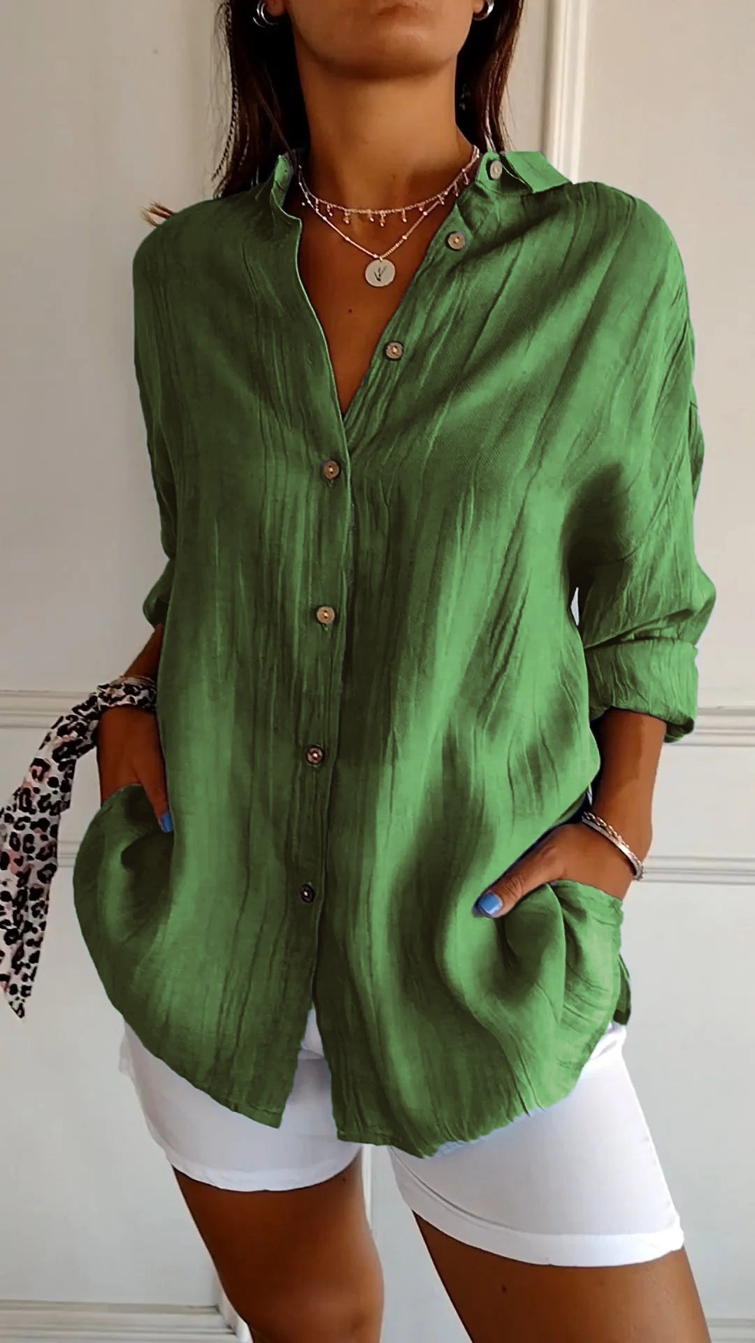 Mae | Elegant Blouse - Premium  from Dore Londen -   Shop now at Dore London
