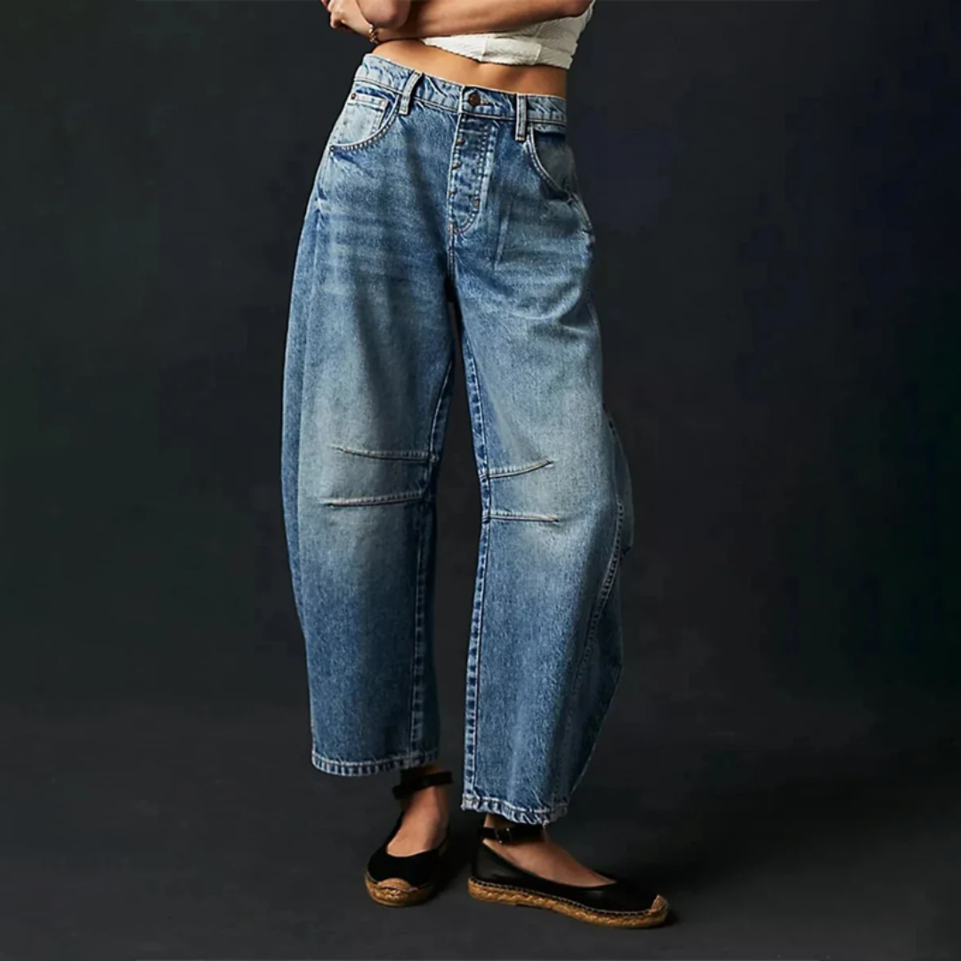 Greta | Comfortable Wide-Leg Jeans - Premium from Get Dore - Shop now at Get Dore