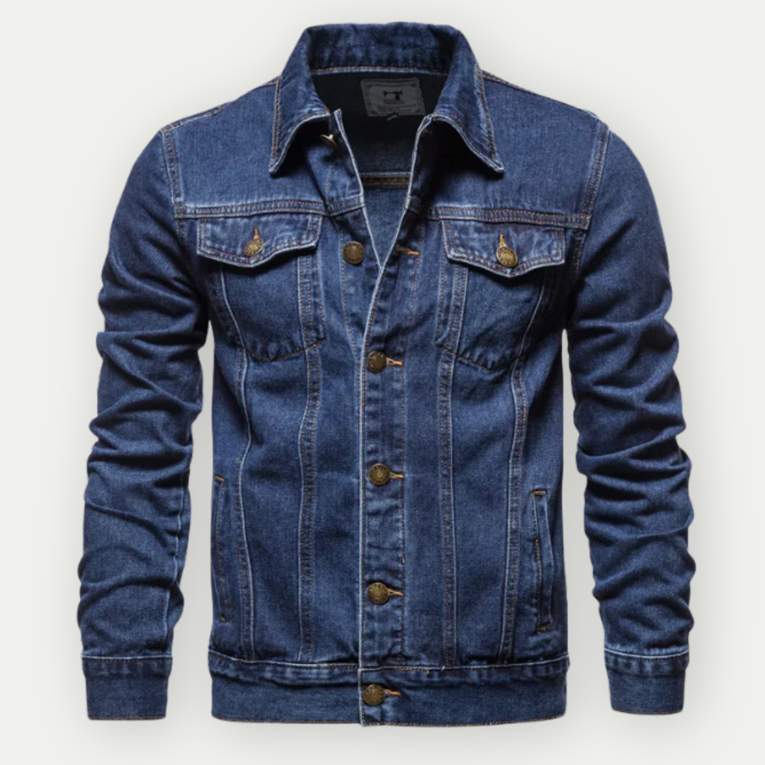 James | Denim Summer Jacket - Premium from Get Dore - Shop now at Get Dore