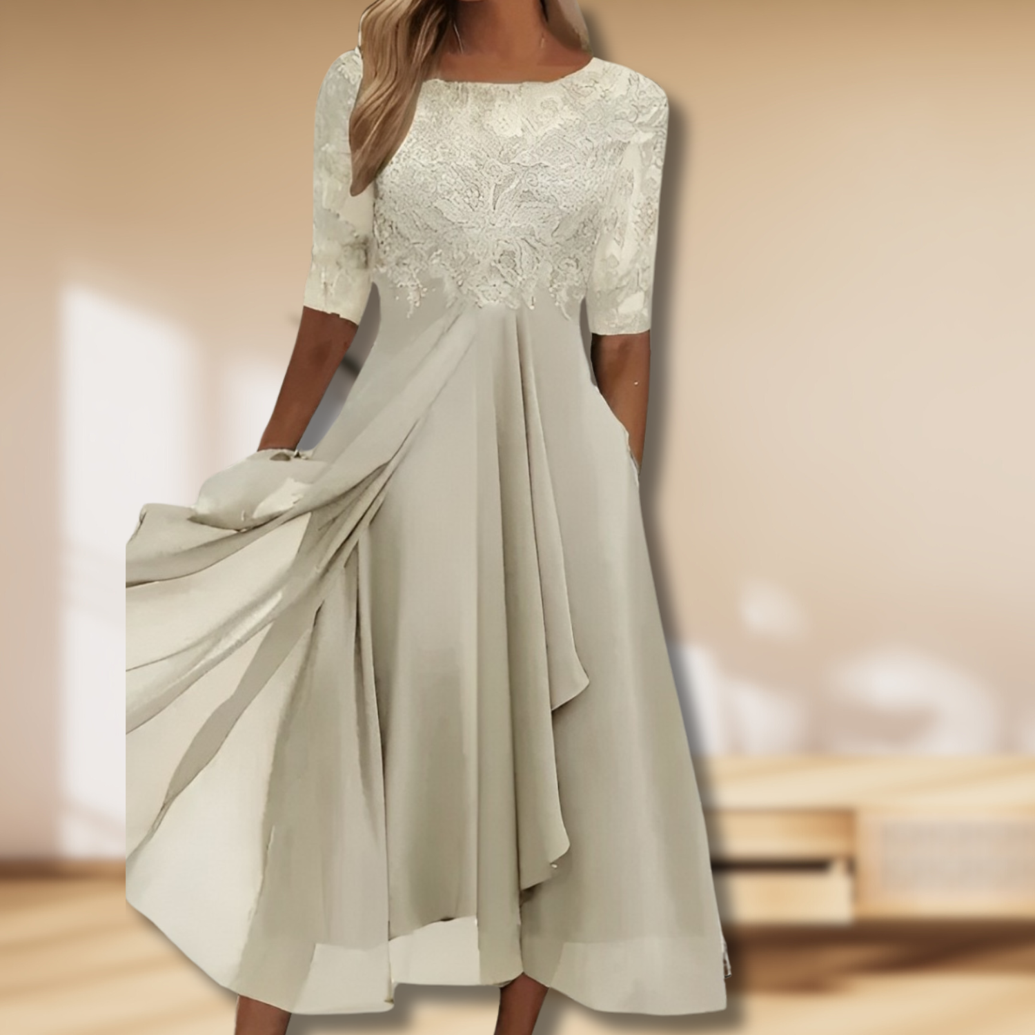 Rita | Elegant Summer Dress - Premium from Dore Londen - Shop now at Dore London