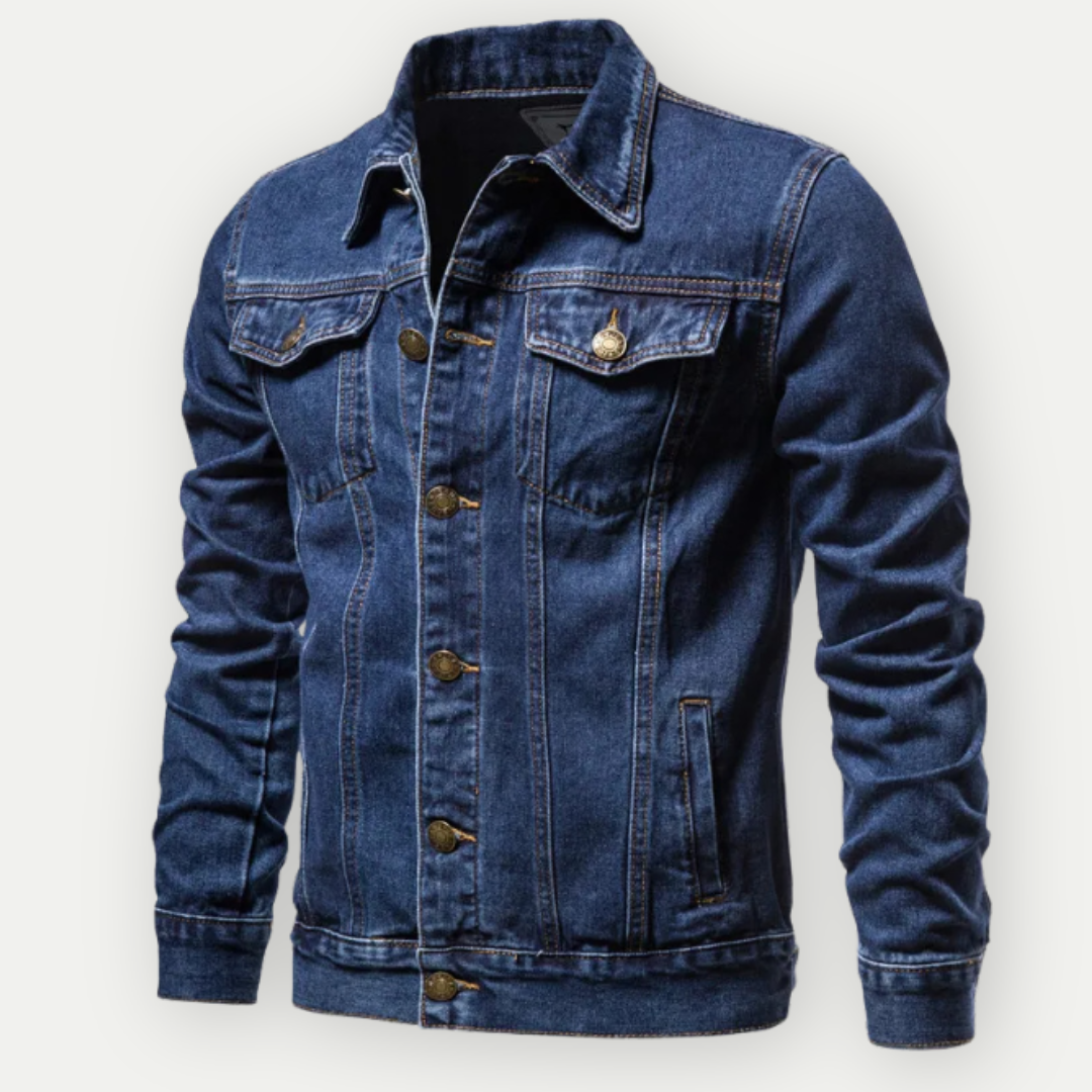 James | Denim Summer Jacket - Premium from Get Dore - Shop now at Get Dore