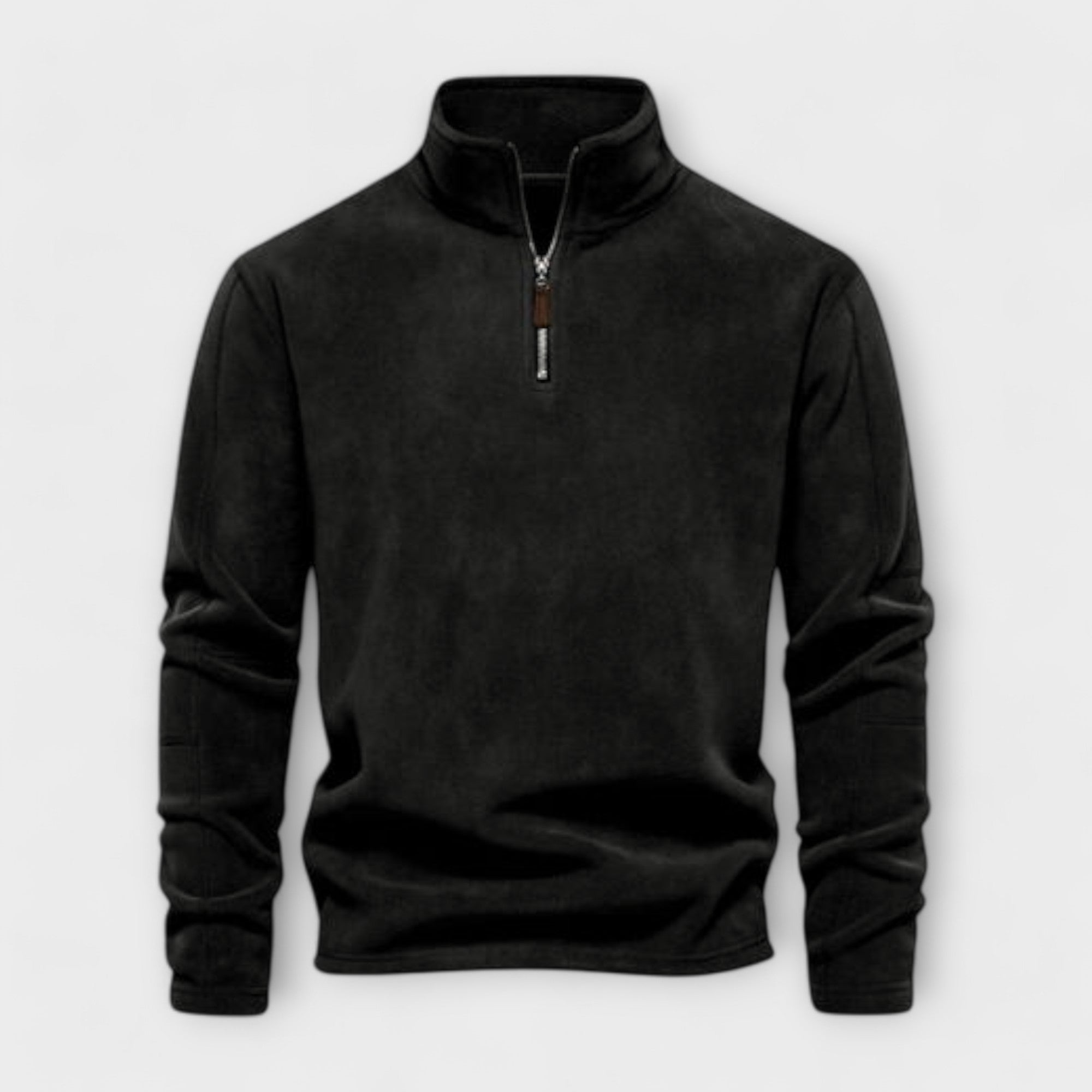 Felix - Warm Fleece Pullover for Man with 1/4 Quarter Zip - Premium sweater from Get Dore - Shop now at Get Dore