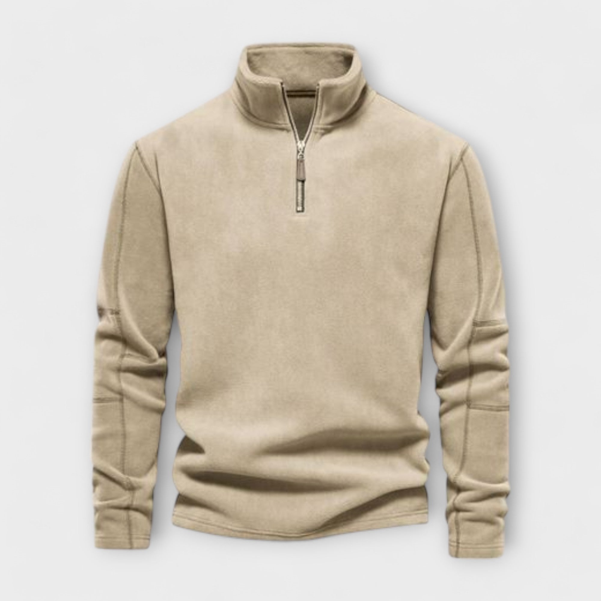 Felix - Warm Fleece Pullover for Man with 1/4 Quarter Zip - Premium sweater from Get Dore - Shop now at Get Dore