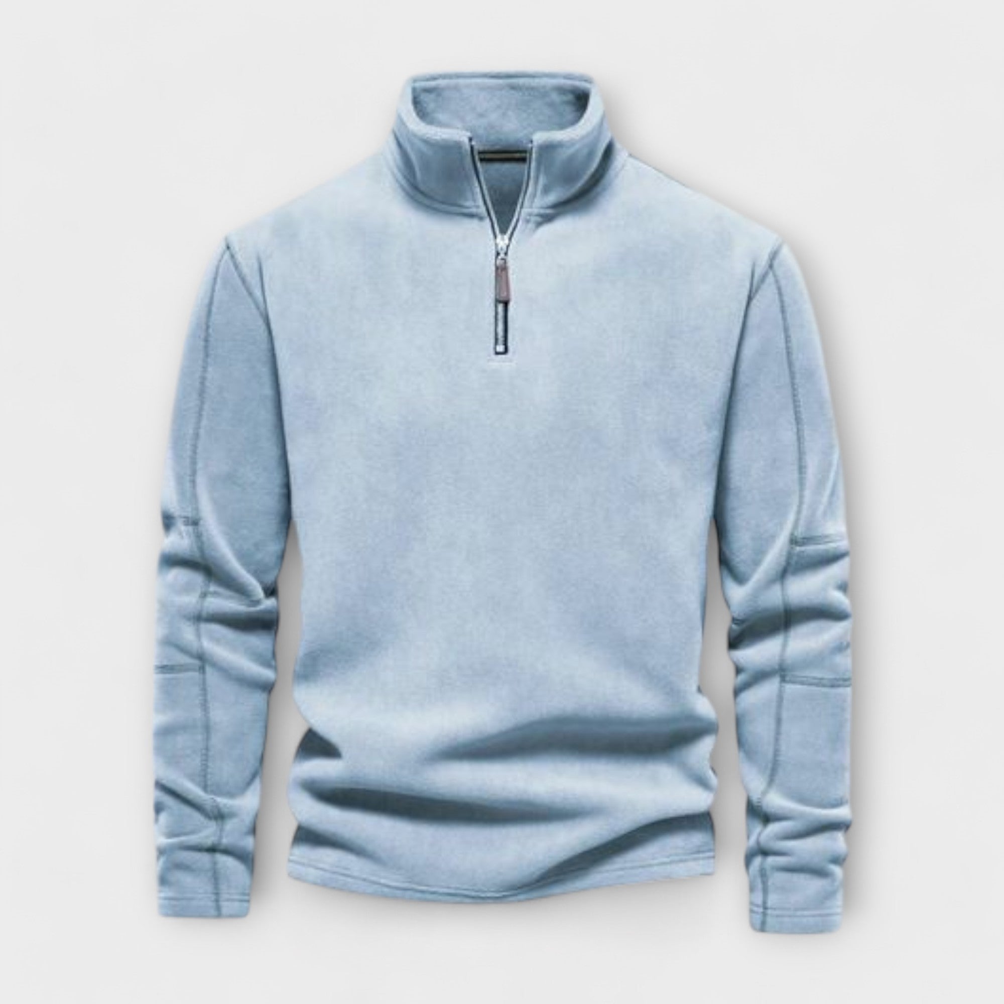 Felix - Warm Fleece Pullover for Man with 1/4 Quarter Zip - Premium sweater from Get Dore - Shop now at Get Dore