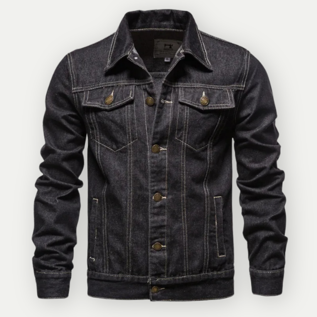 James | Denim Summer Jacket - Premium from Get Dore - Shop now at Get Dore