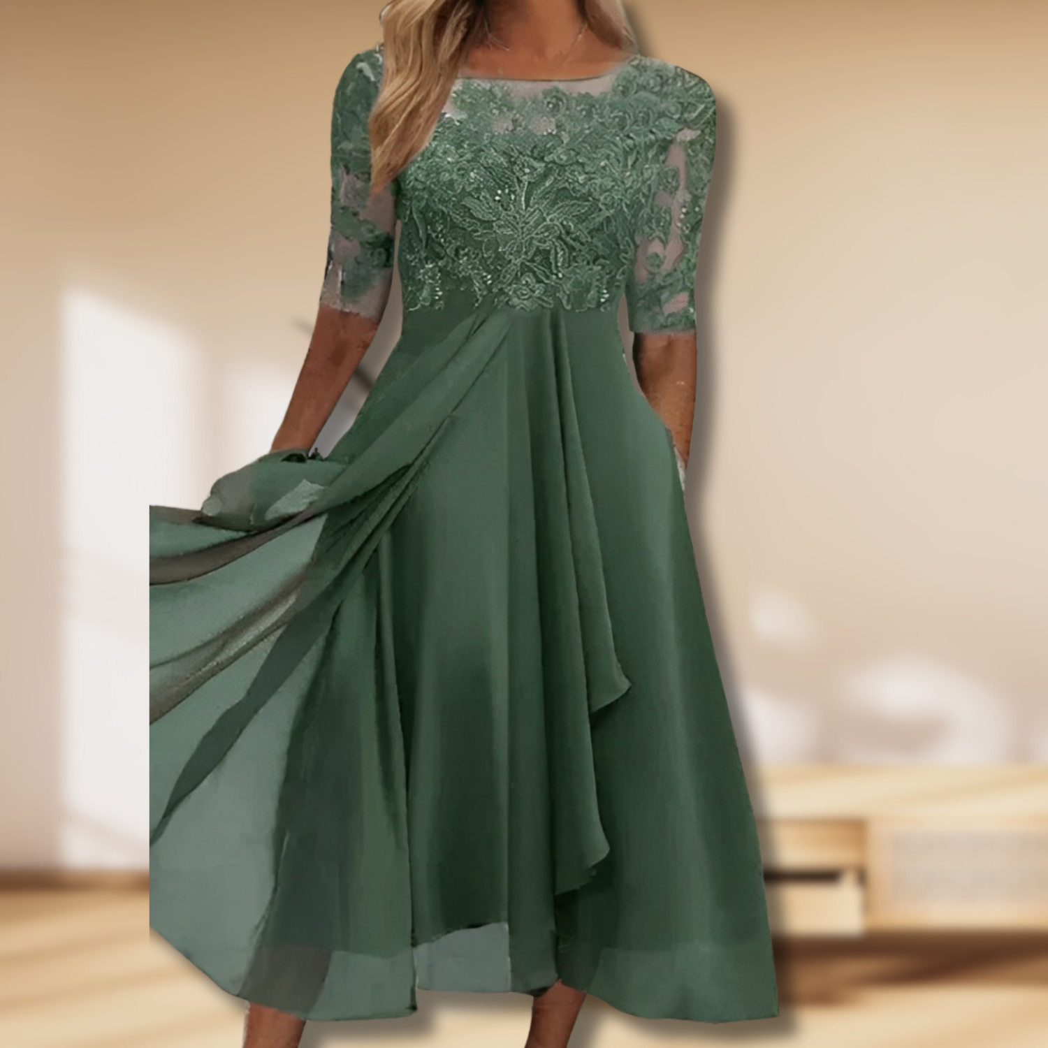 Rita | Elegant Summer Dress - Premium from Dore Londen - Shop now at Dore London