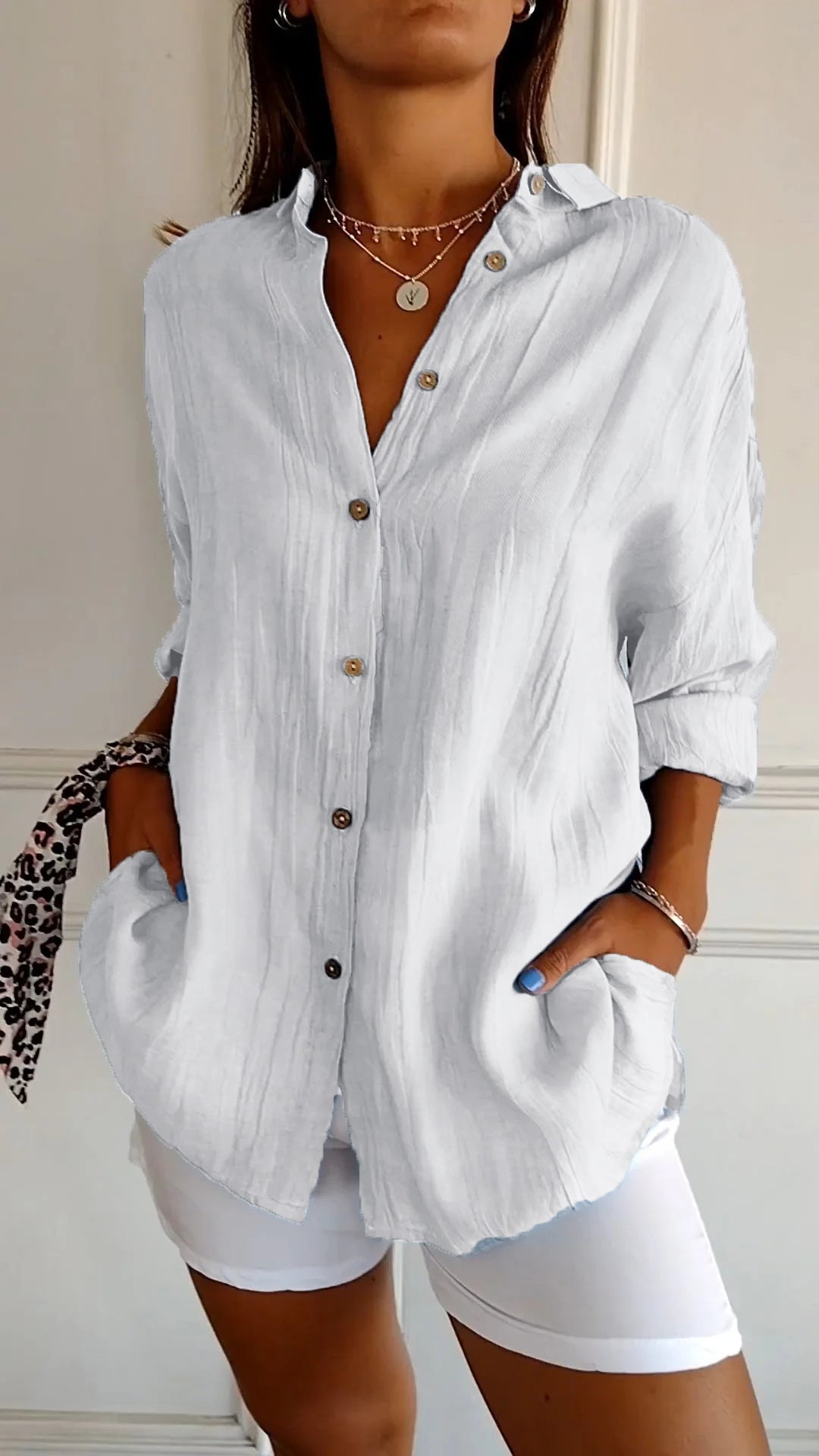 Mae | Elegant Blouse - Premium  from Dore Londen -   Shop now at Dore London