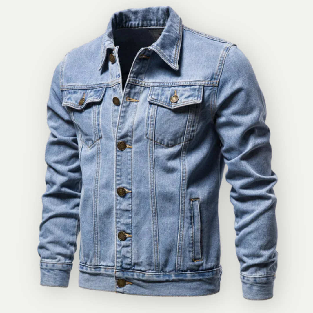 James | Denim Summer Jacket - Premium from Get Dore - Shop now at Get Dore