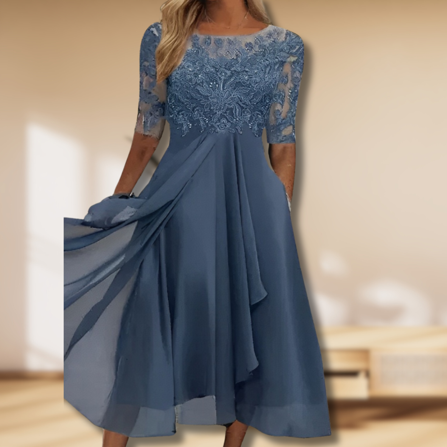 Rita | Elegant Summer Dress - Premium from Dore Londen - Shop now at Dore London