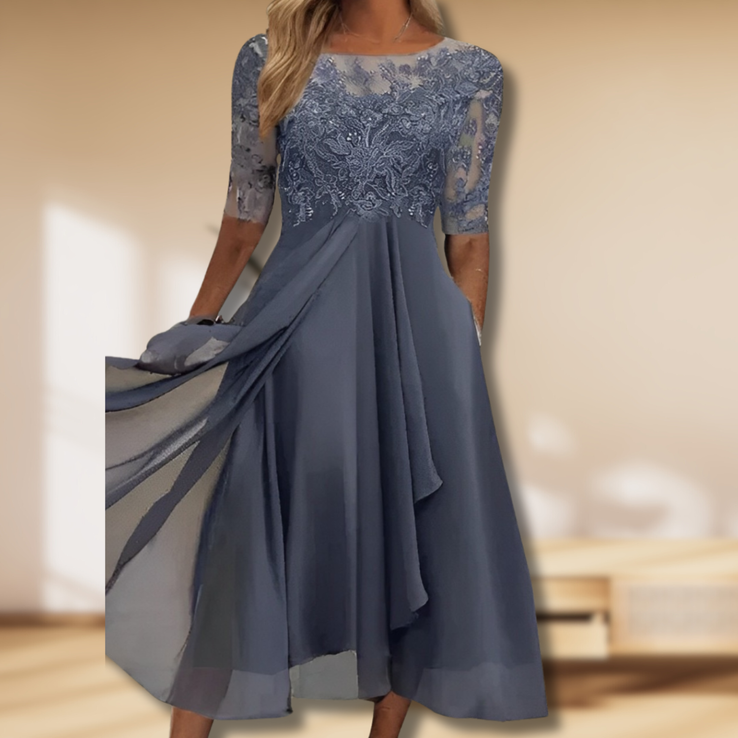 Rita | Elegant Summer Dress - Premium from Dore Londen - Shop now at Dore London