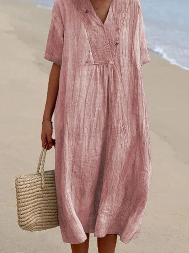 Linen dress - Premium Dress from Dore London - Shop now at Dore London