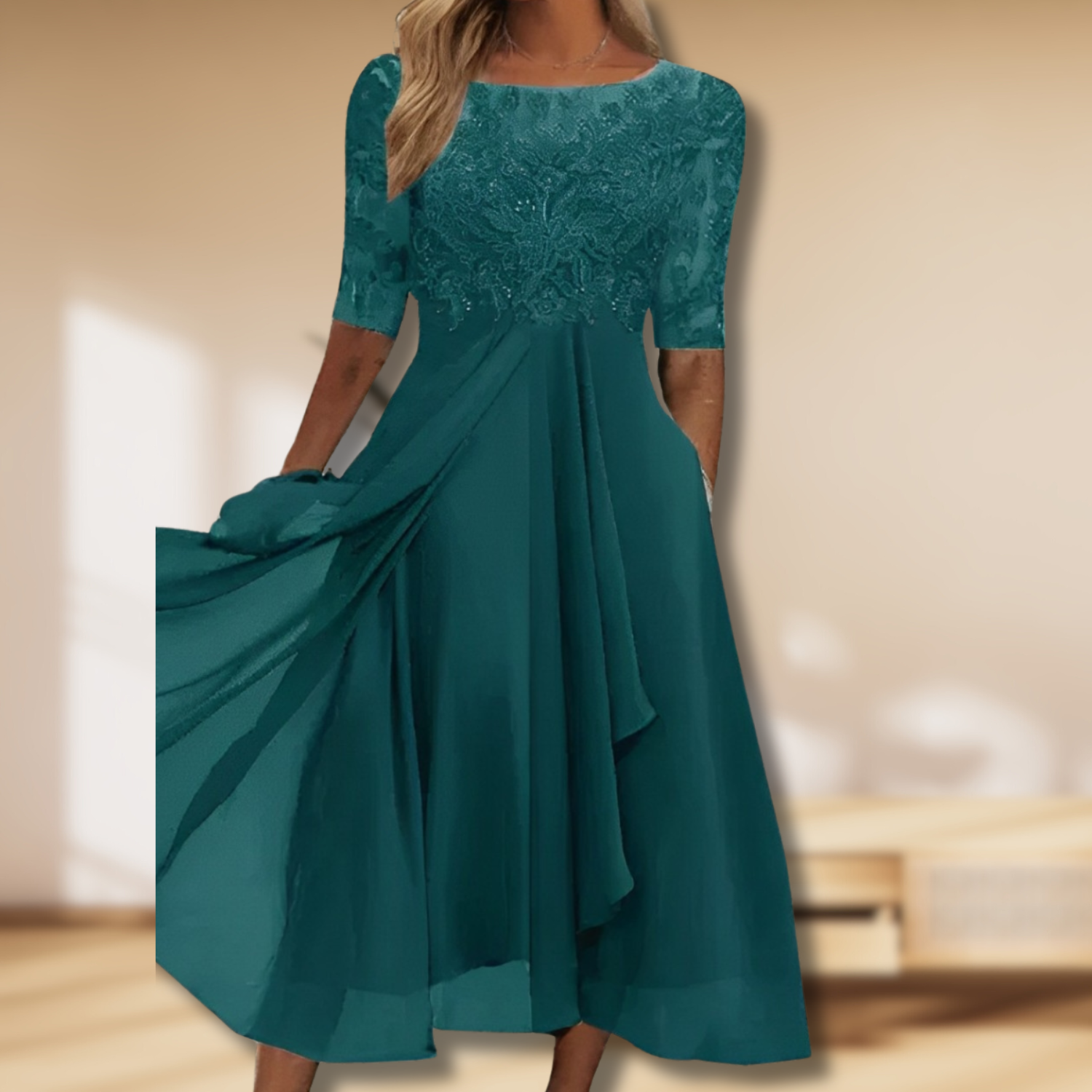 Rita | Elegant Summer Dress - Premium from Dore Londen - Shop now at Dore London