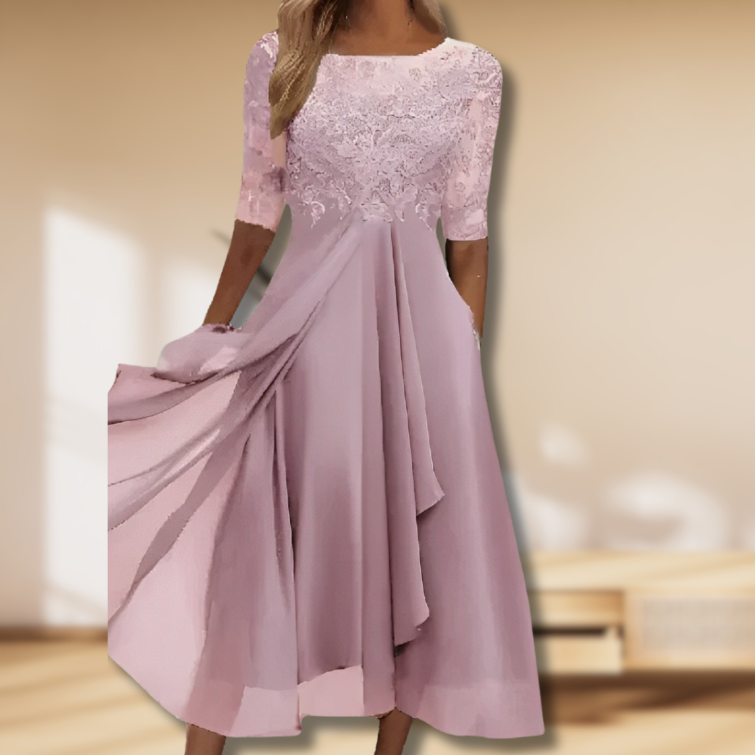 Rita | Elegant Summer Dress - Premium from Dore Londen - Shop now at Dore London