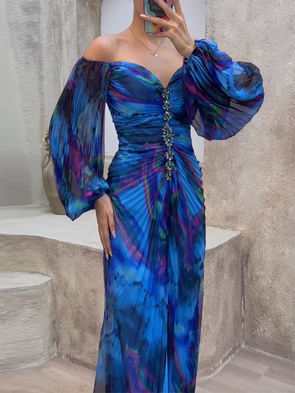 Cristina | Elegant Off Shoulder Dress - Premium from Dore Londen - Shop now at Dore London