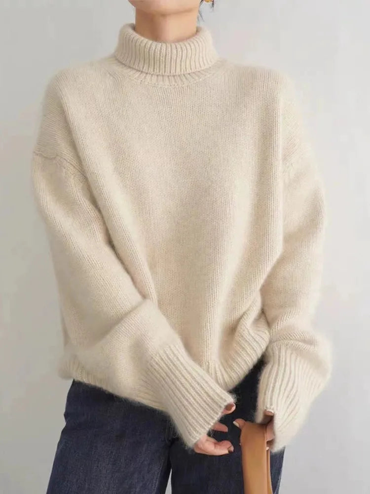 Randi | Turtleneck Sweater - Premium Sweaters & Cardigans from Get Dore - Shop now at Get Dore