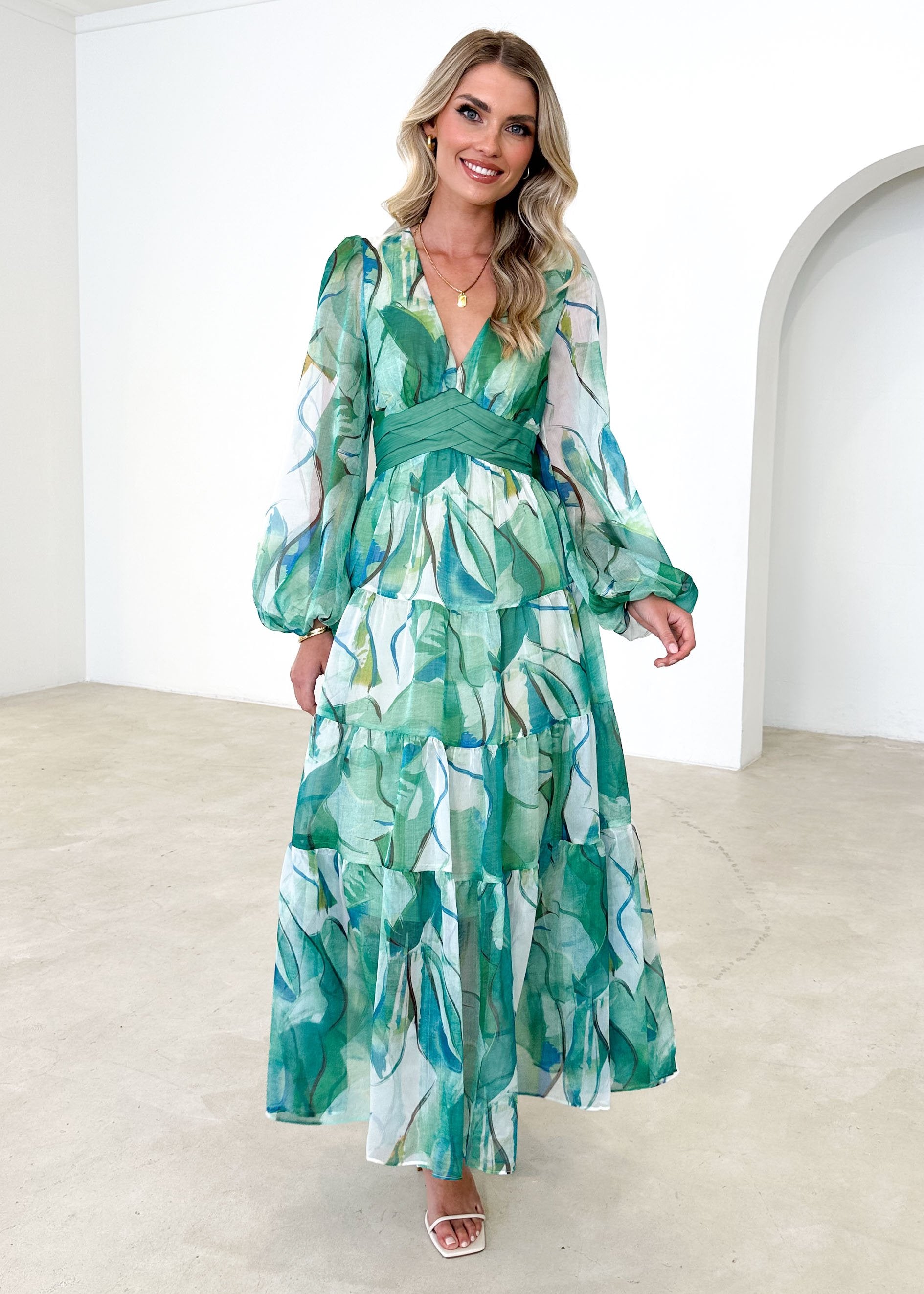 Dore™ | V-neck Dress - Premium Dresses from Dore London - Shop now at Dore London