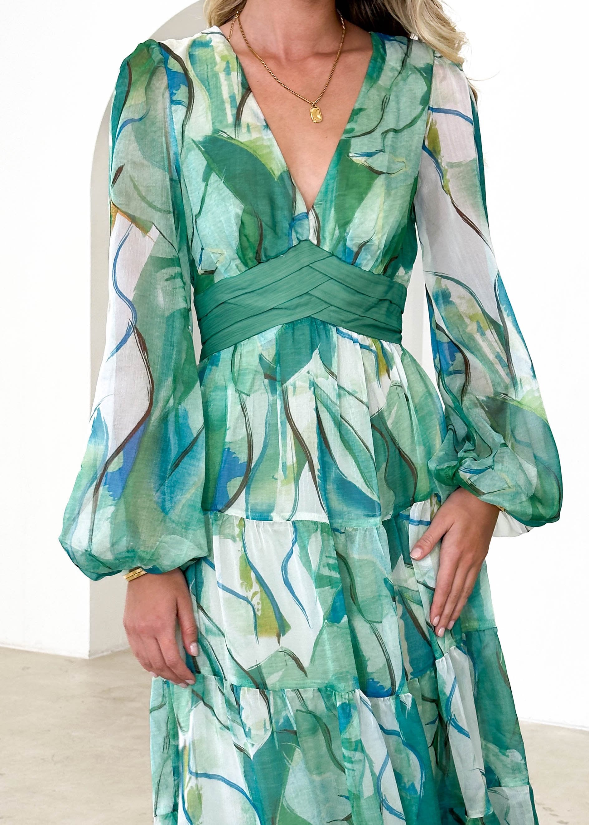V-neck Dress - Premium Dresses from Dore London - Shop now at Dore London