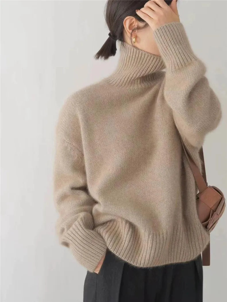 Randi | Turtleneck Sweater - Premium Sweaters & Cardigans from Get Dore - Shop now at Get Dore