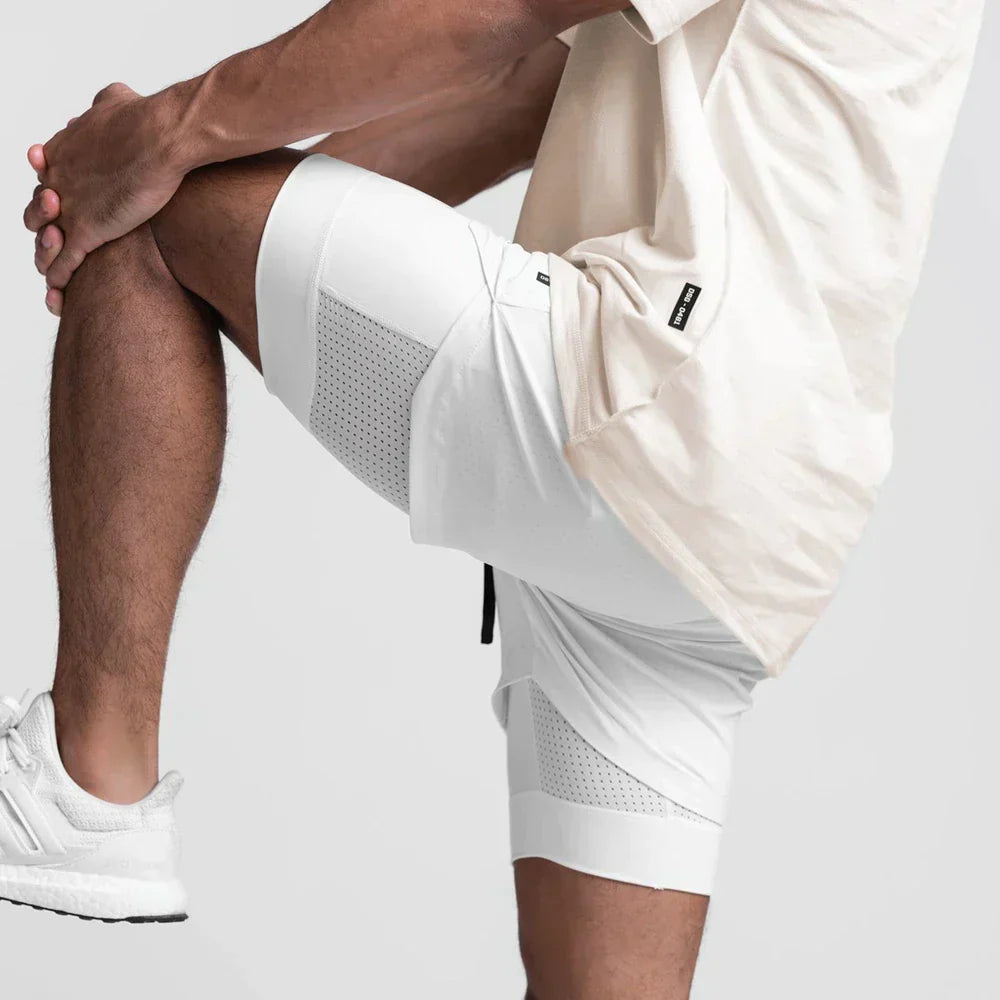 Dean | Breathable & Comfortable Fitness Shorts for Men - Premium Men Shorts from Dore Londen - Shop now at Dore London