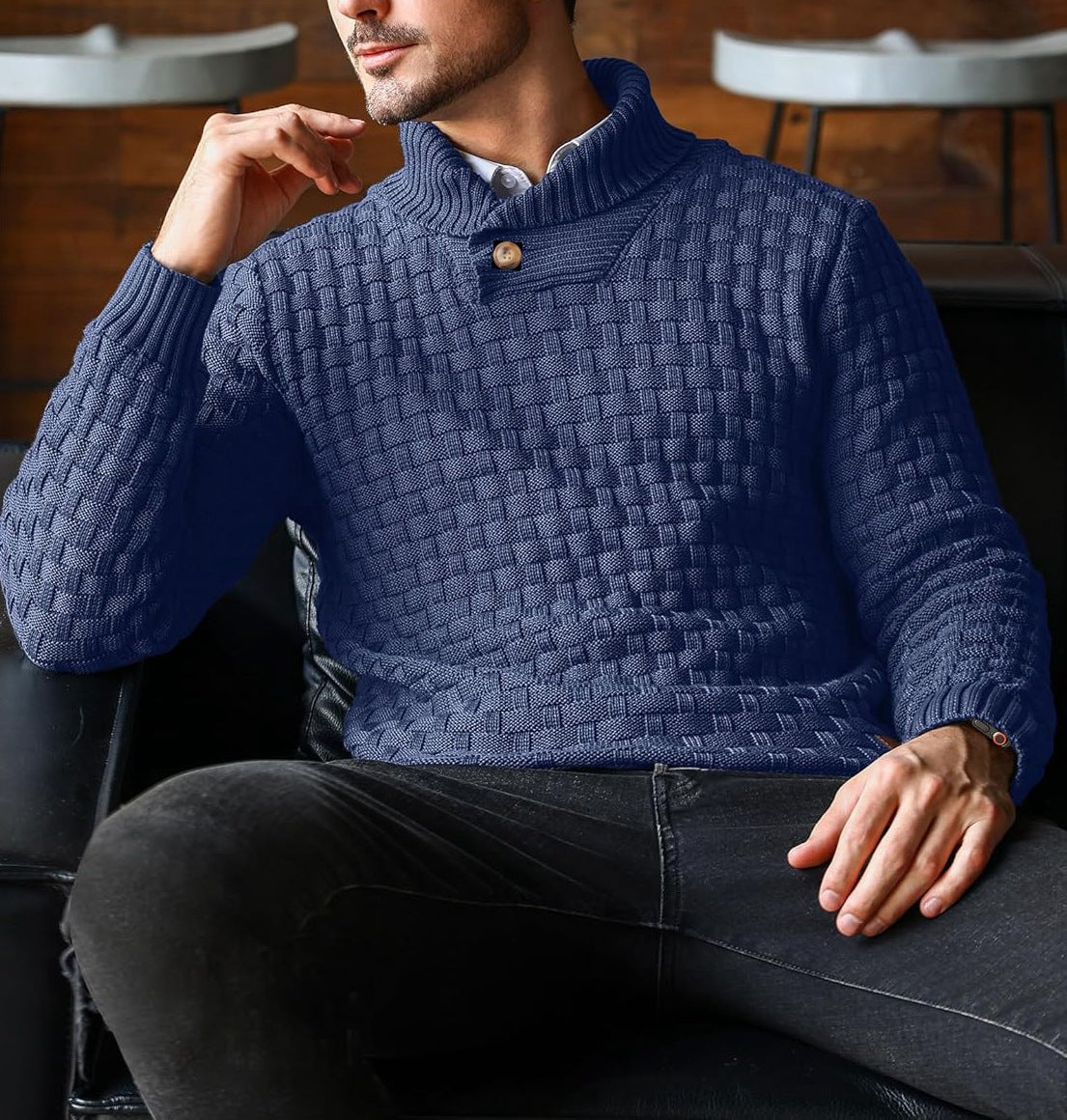 Georg | Timeless Knit Sweater - Premium Sweater from Get Dore - Shop now at Get Dore