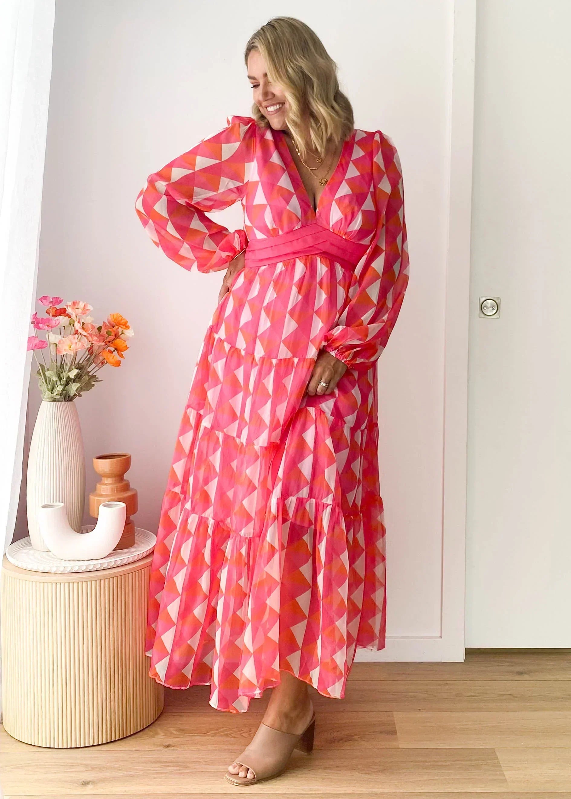 V-neck Dress - Premium Dresses from Dore London - Shop now at Dore London