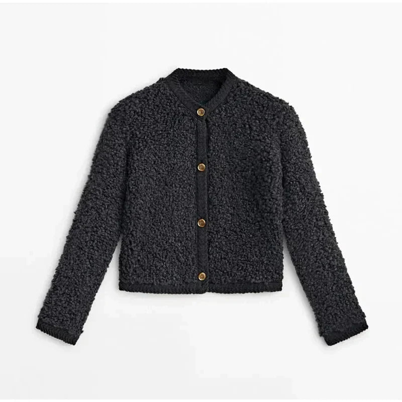 Rachel - Teddy Cardigan - Premium Sweaters & Cardigans from Get Dore - Shop now at Get Dore