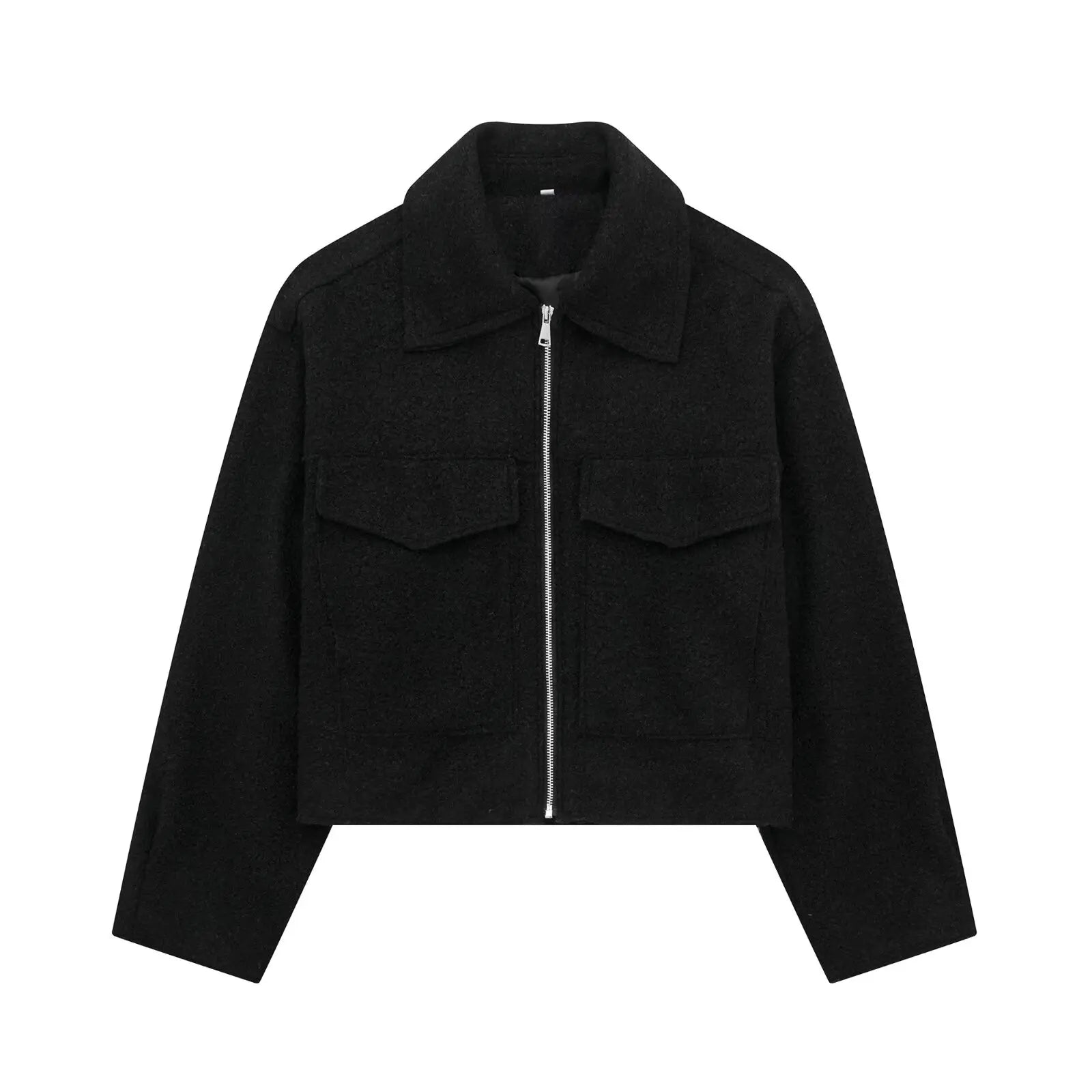 Yasmin | Vintage Warm Zipper Jakcet - Premium Jackets & Coats from Get Dore - Shop now at Get Dore