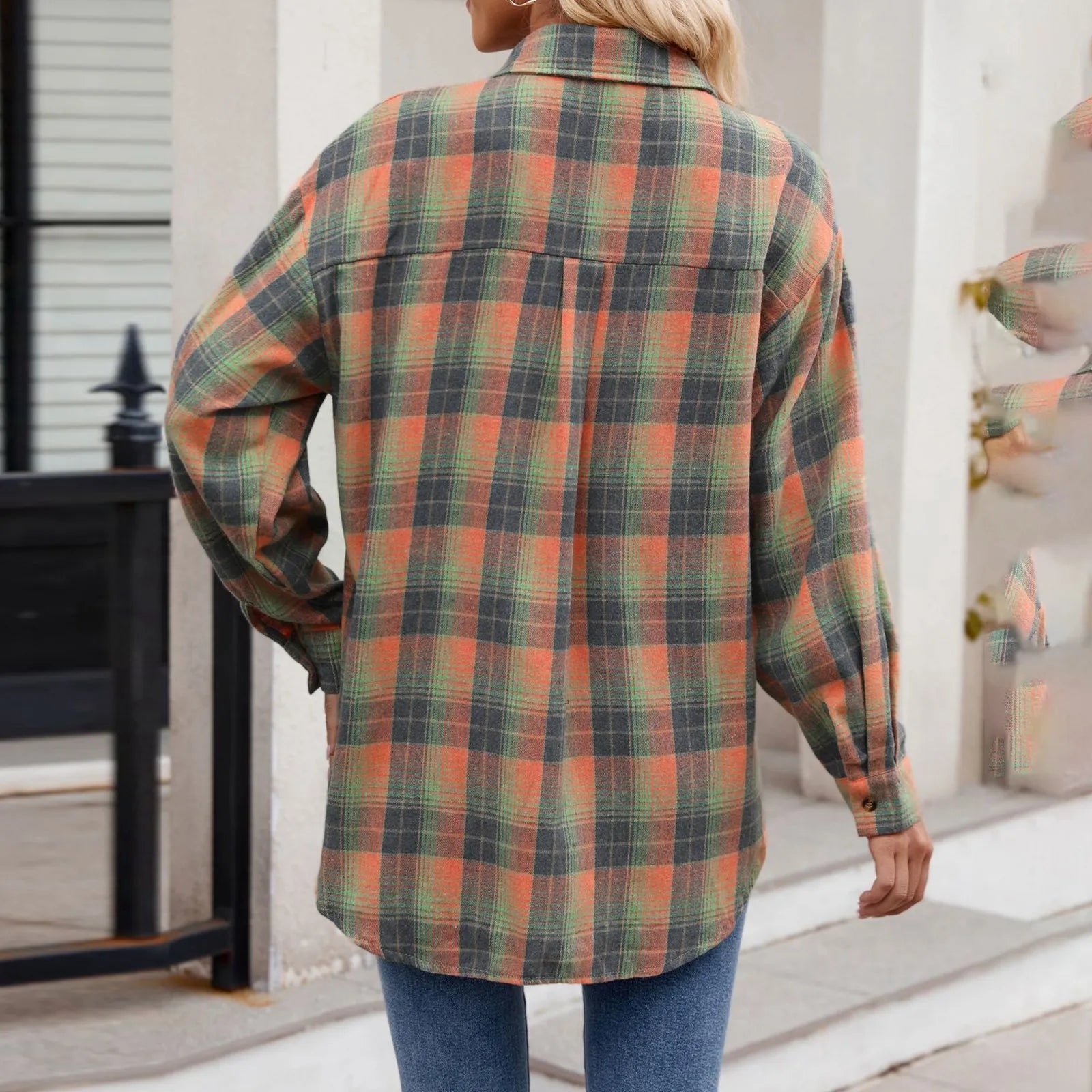 Julie | Serenade Flannel - Premium Damen - Shirt from Get Dore - Shop now at Get Dore