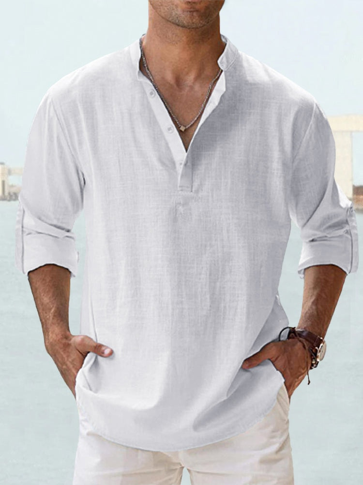 Adrian | Linen Shirt for Men - Premium from Dore Londen - Shop now at Dore London