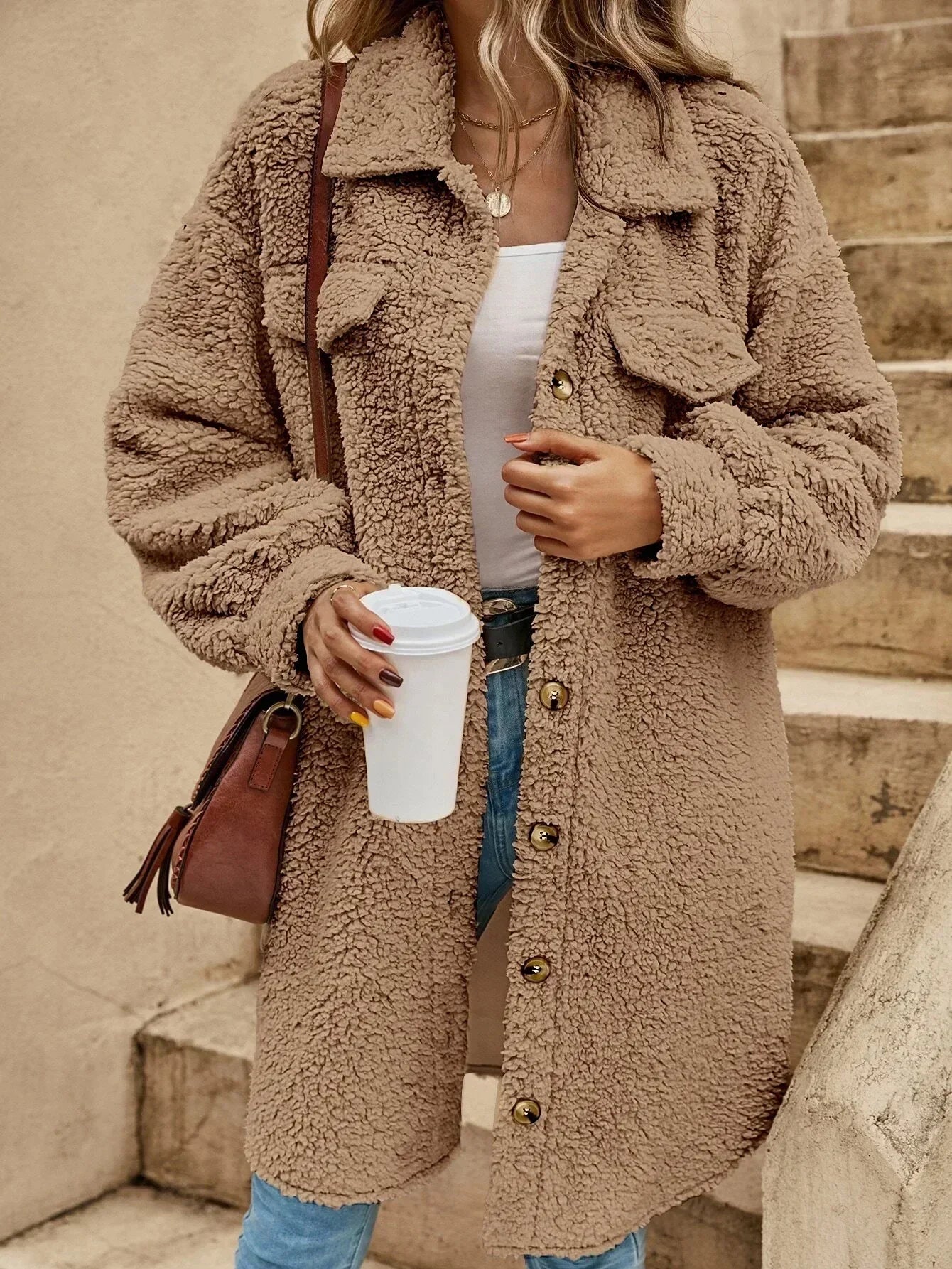 Petra | Cardigan Coat - Premium Women's Jackets & Coats from Get Dore - Shop now at Get Dore