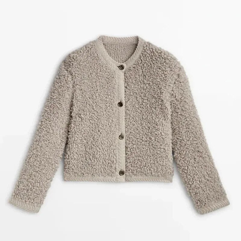 Rachel - Teddy Cardigan - Premium Sweaters & Cardigans from Get Dore - Shop now at Get Dore