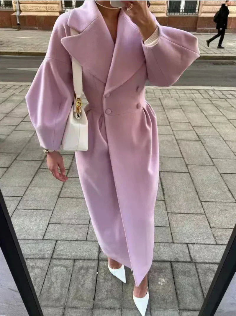 Ida | Elegant Long Coat - Premium Women's Jackets & Coats from Get Dore - Shop now at Get Dore