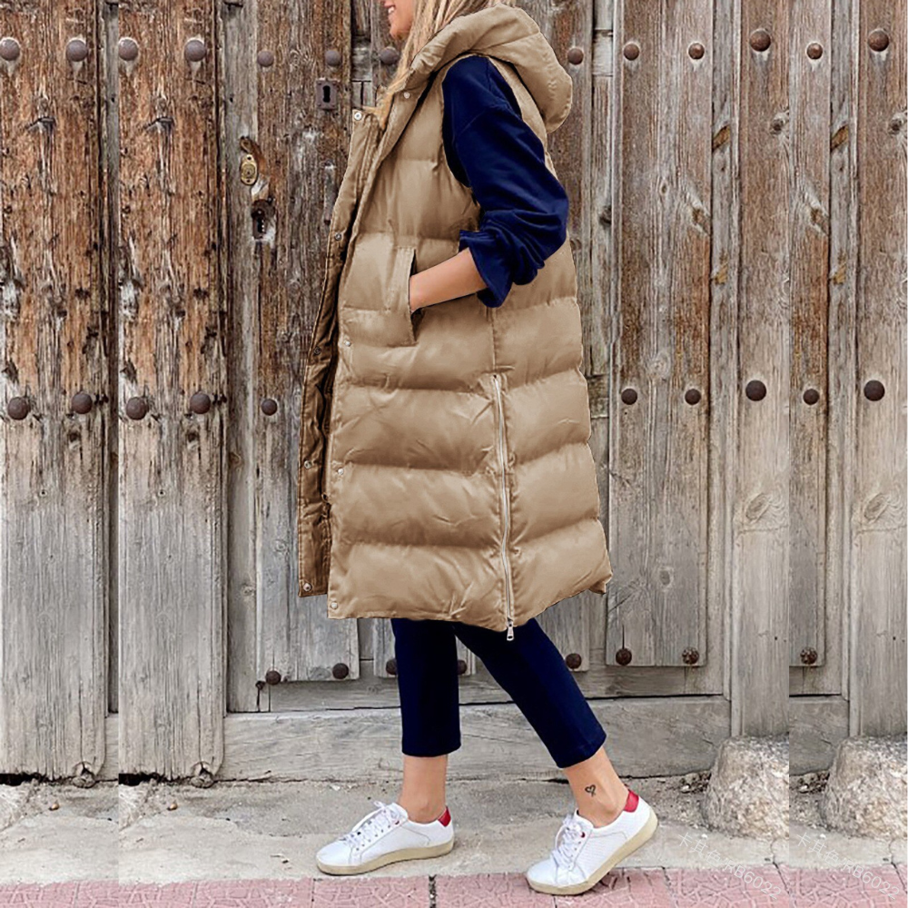 Winter - Long Body Warmer for Women - Premium Jacket from Get Dore - Shop now at Get Dore