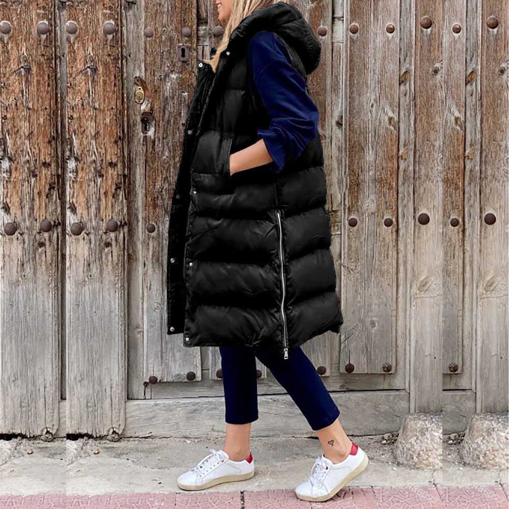 Winter - Long Body Warmer for Women - Premium Jacket from Get Dore - Shop now at Get Dore