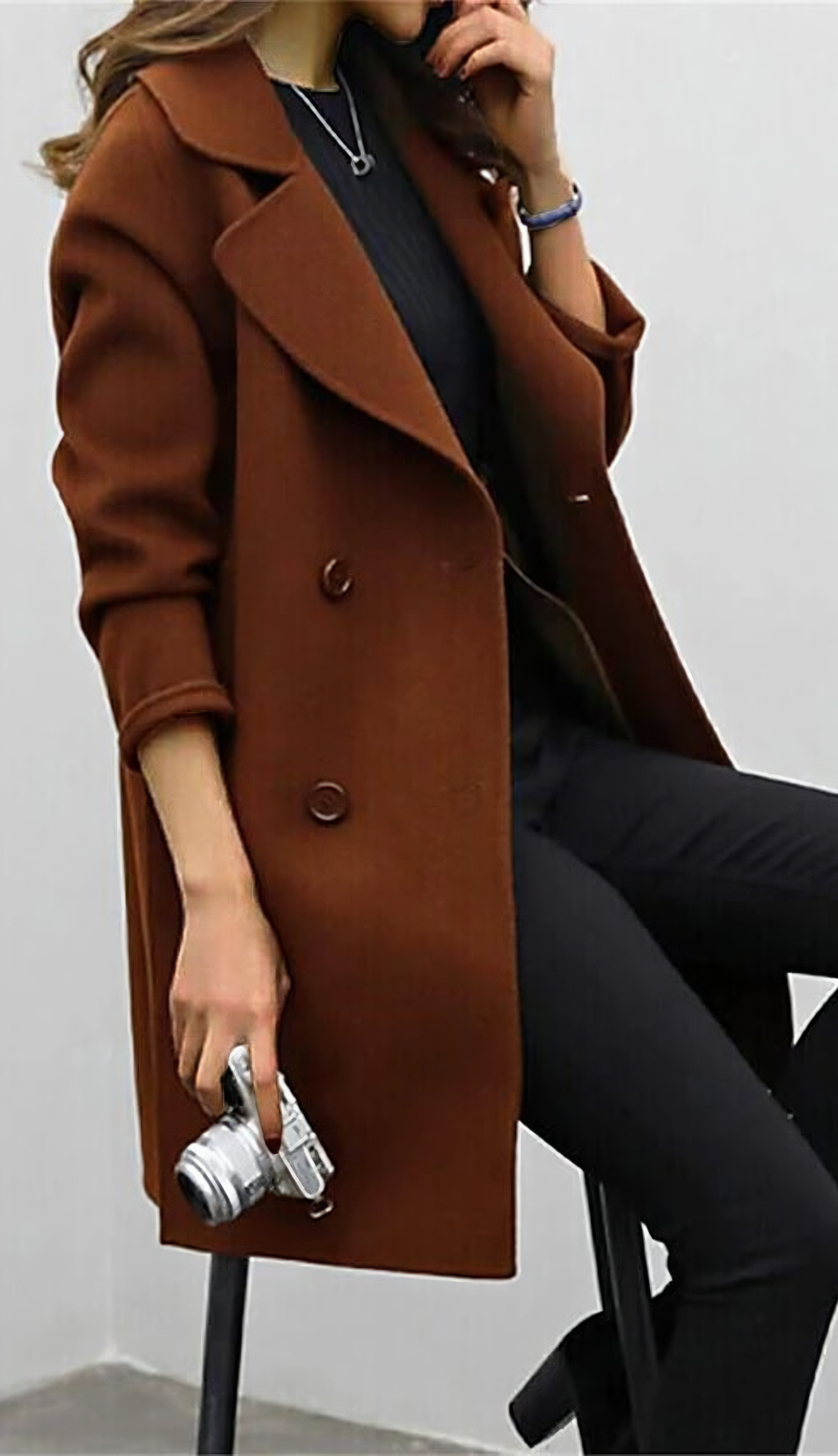 Poka | Timeless Coat - Premium Coats & Jackets from Get Dore - Shop now at Get Dore