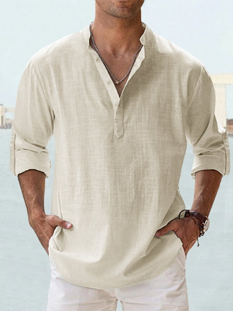 Adrian | Linen Shirt for Men - Premium from Dore Londen - Shop now at Dore London