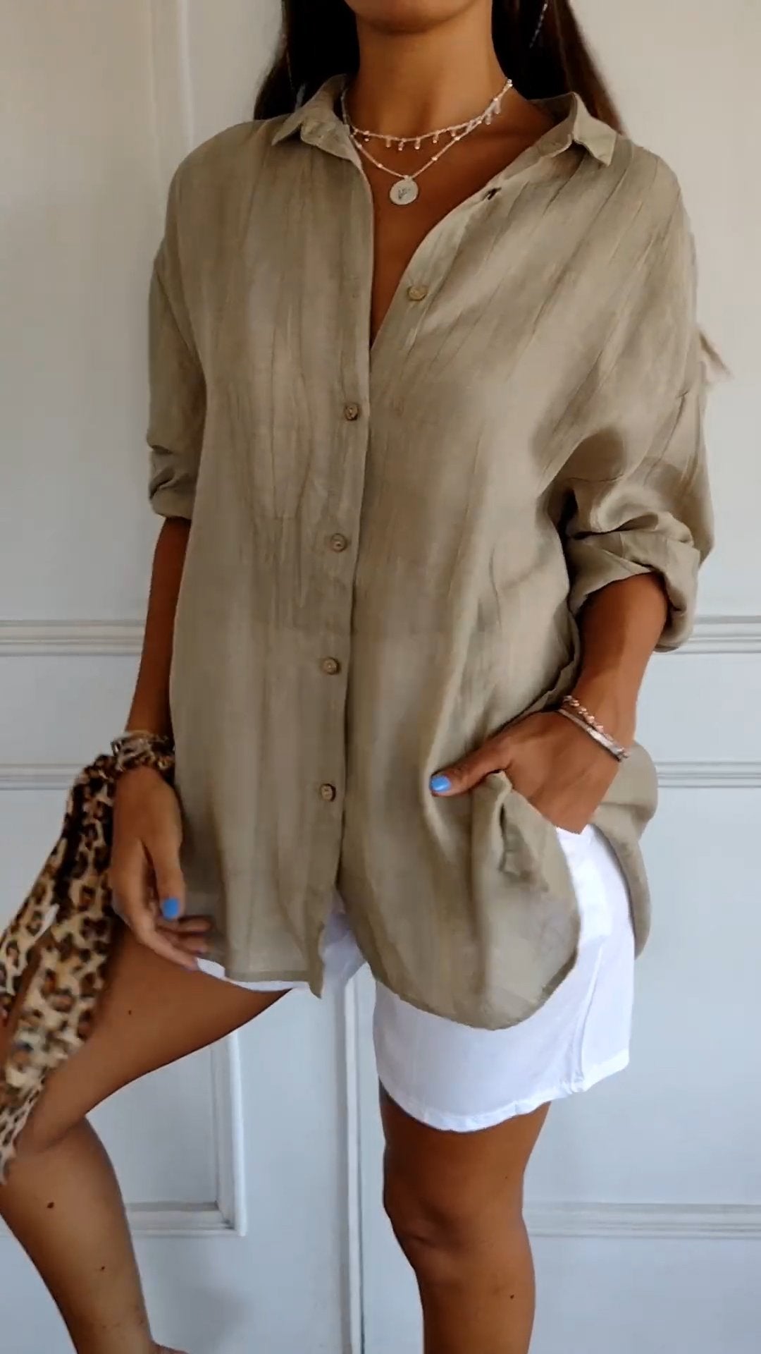 Mae | Elegant Blouse - Premium  from Dore Londen -   Shop now at Dore London