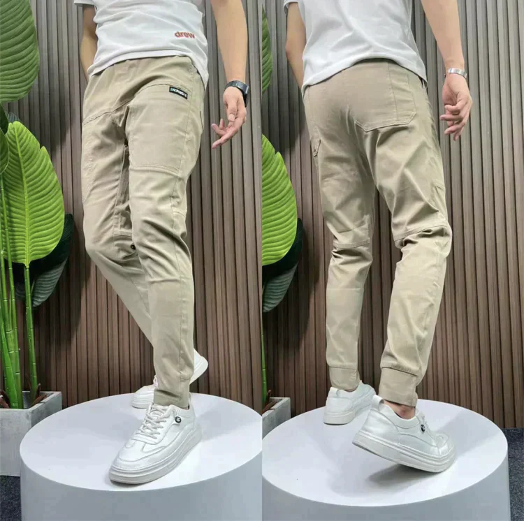 Adem | Stretchy Cargo - Premium from Dore - Shop now at Dore London