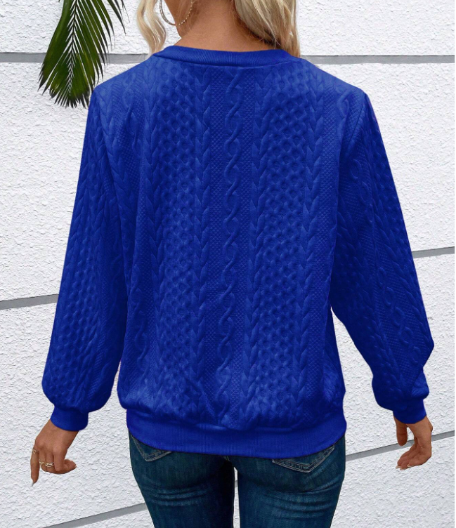 Sandra | Sweater with Zipper - Premium Sweater from GetDore - Shop now at Get Dore