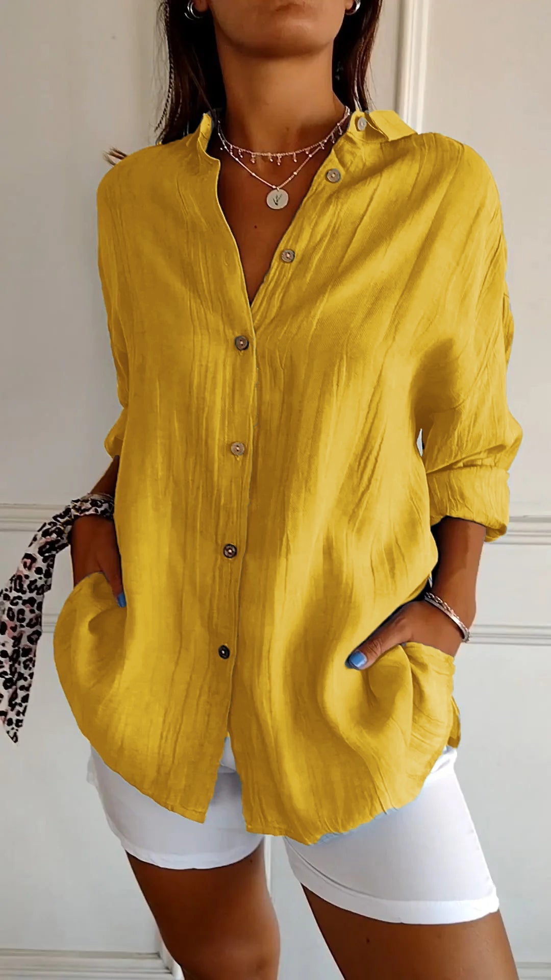 Mae | Elegant Blouse - Premium  from Dore Londen -   Shop now at Dore London