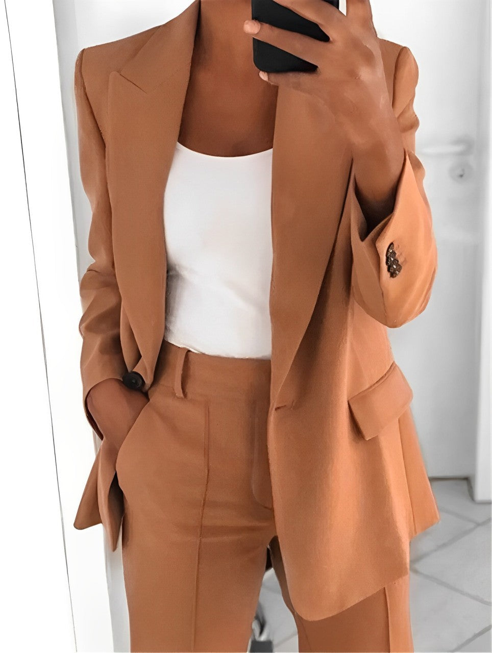 Violet | Elegant Women's Blazer Suit - Premium blazer from Get Dore - Shop now at Get Dore