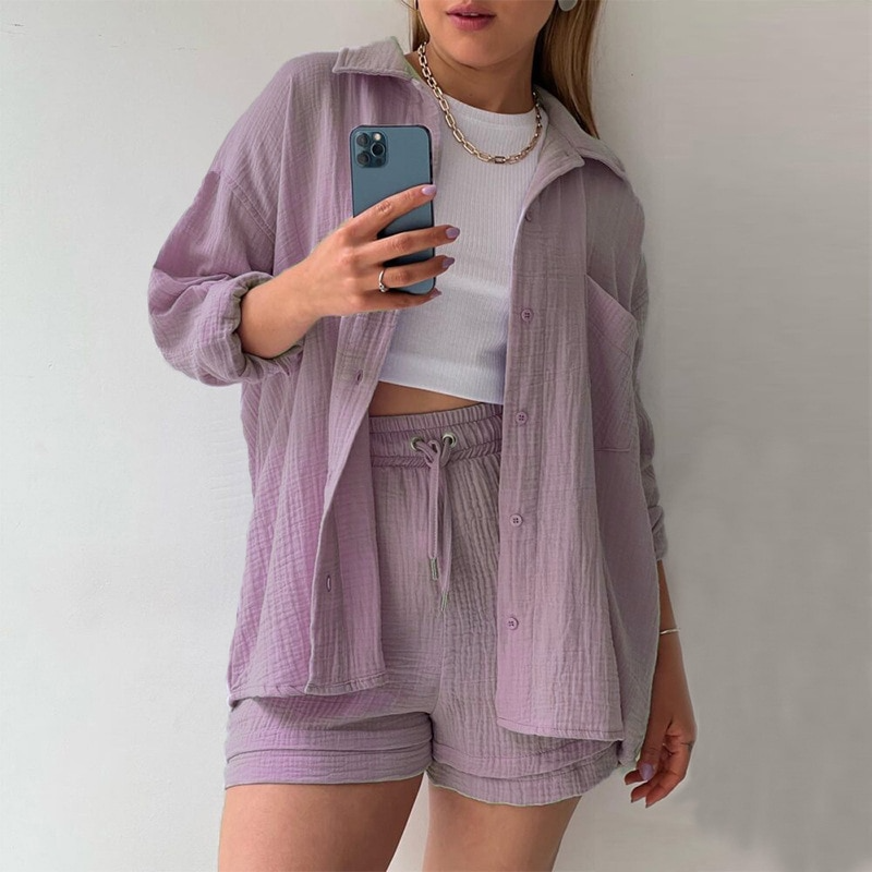Sussie | Cotton Suit Women - Premium from Dore Londen - Shop now at Dore London