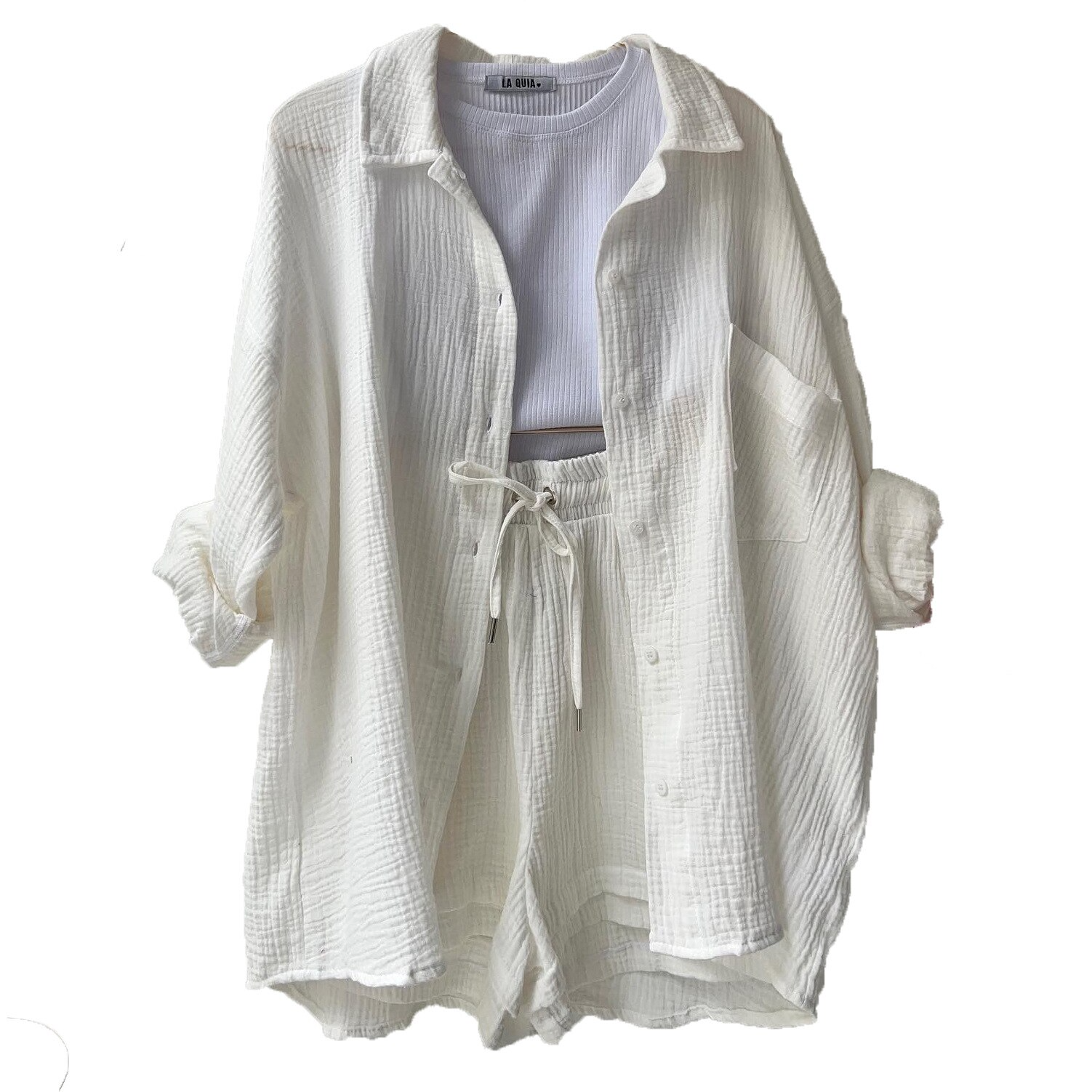 Sussie | Cotton Suit Women - Premium from Dore Londen - Shop now at Dore London
