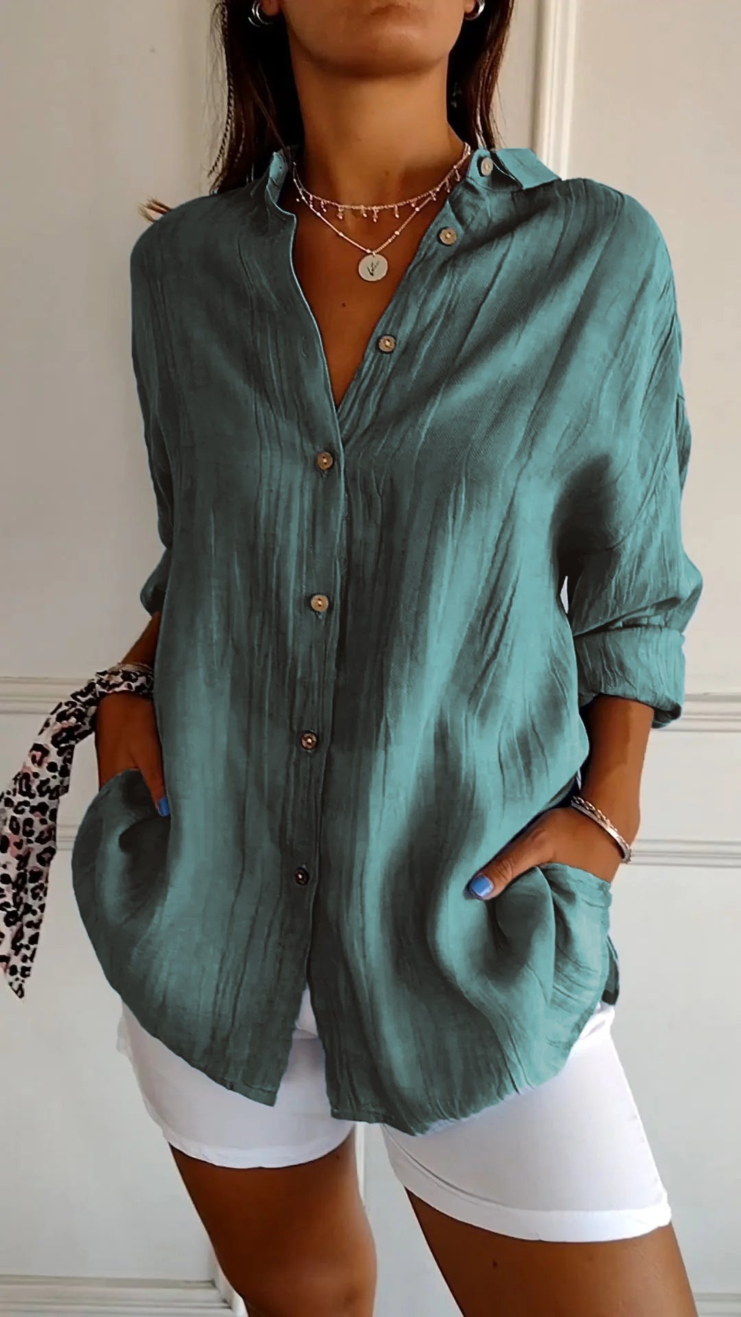Mae | Elegant Blouse - Premium  from Dore Londen -   Shop now at Dore London
